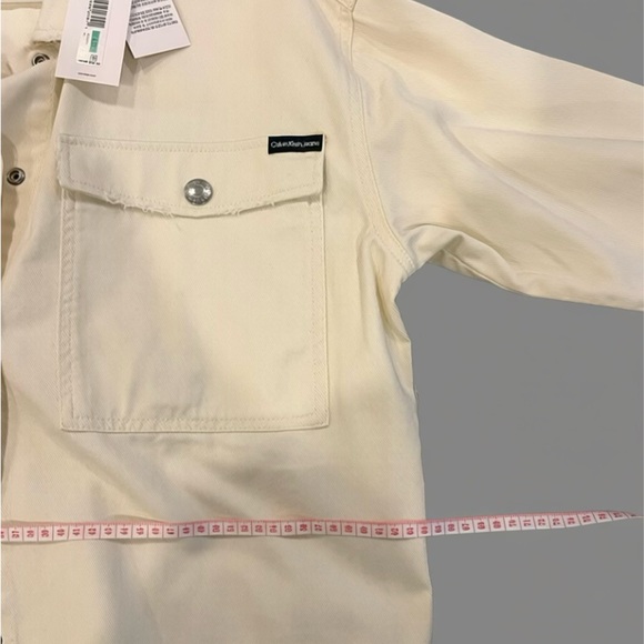 Calvin Klein Cream Jacket - Picture 5 of 7